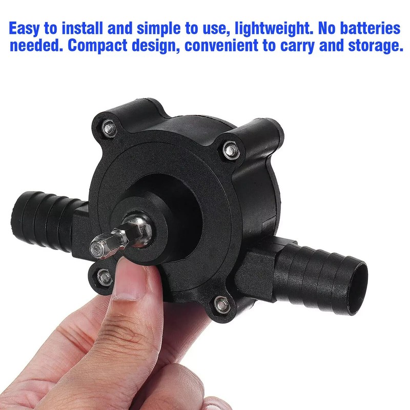 Ameribox Home Electric Drill Drive Self Priming Pump Water Oil