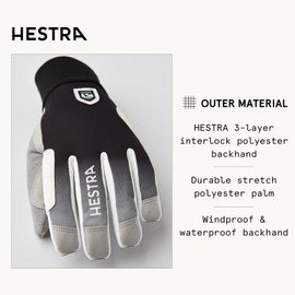HESTRA Children's XC Primaloft gloves, svart