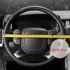 Cofit Steering Wheel Cover, Microfibre Leather, S/M/L