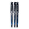Uni Ball Point Pen Cap Ballpoint Pens, Broad, Blue, 153S)