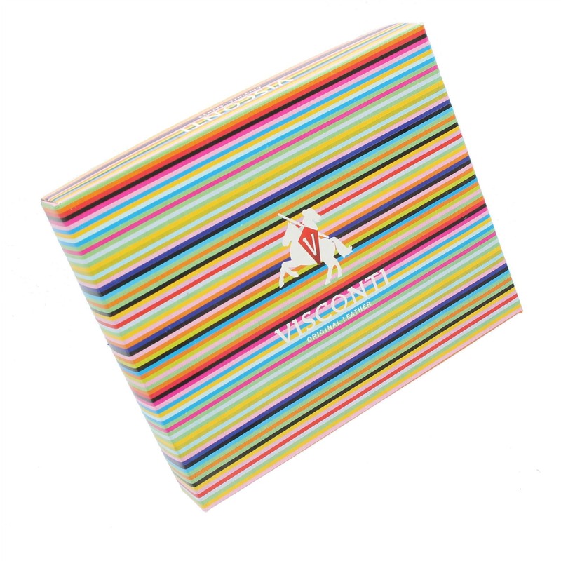 VISCONTI Bond Collection DR NO Compact Gents Leather Wallet BD22
