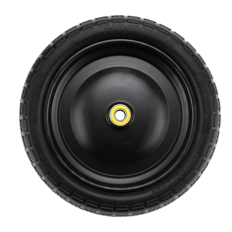 TAICHEUT 2 Pack 13 Inch Flat-Free Tires for Carts, Gorilla