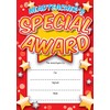 Special Award Reward Certificates - 16 Pack A6 School Awards