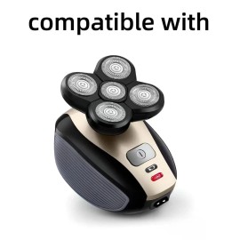 MAEATHOO 3 pcs Blade Refills for Freebird Head Shaver + 1 Cleaning Brush