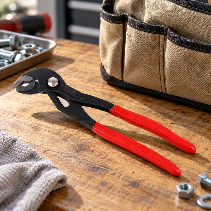 Adjustable Water Pump Pliers for Plumbing Repairs – Chrome Vanadium