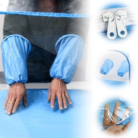 Mushroom Monotub Growing Kit Large, 35.5x23.5x23.5inch Foldable Mushroom Grow Bags for Spores Horticulture Supplies, Large Still Air Box -Pop up Mushroom Grow Tent