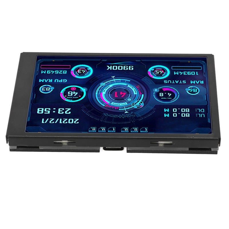 3.5in Computer Temp Monitor IPS Full View Display Small Screen