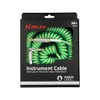 KIRLIN Cable IMK-202PFGL-30/GRF 1/4" Premium Coil Instrument Cable, 30', Green