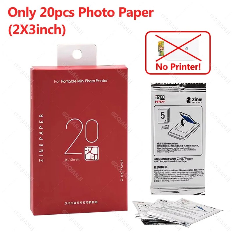 MT53 Pocket Photo Printer for Mobile Printing – Bluetooth ZINK