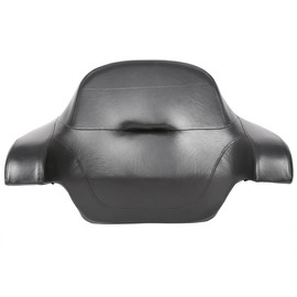 HECASA King Chopped Tour Pack Wrap Around Trunk Backrest Pad Compatible with 2014-2024 Harley Davidson Touring Electra Glide Road King Street Glide Road Glide Electra Glide Back rest Seat Pad