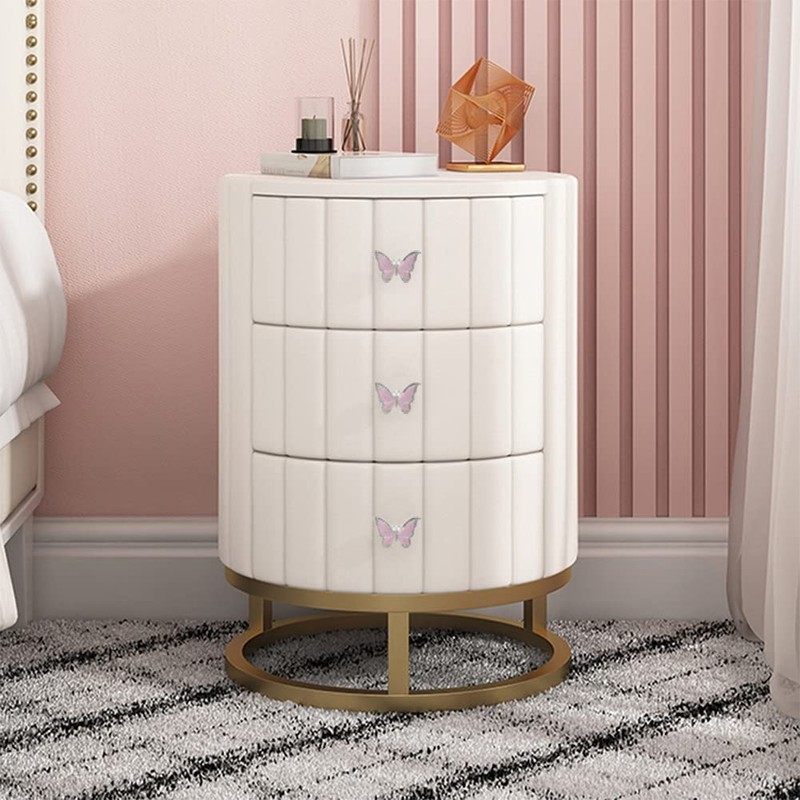 brandname Beyoo 6 pcs Deep Pink Butterfly Shape Door Handle