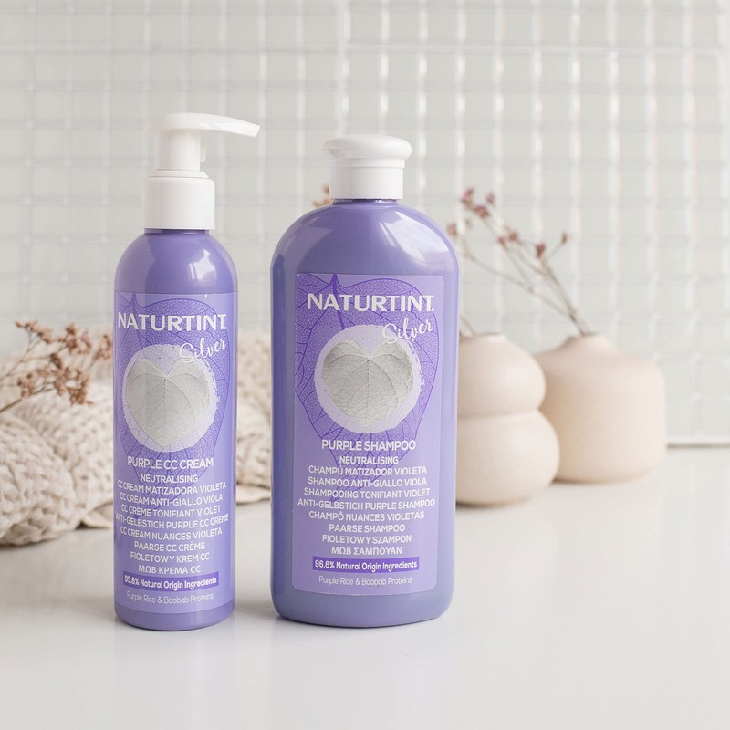 Naturtint. No Rinse Violet Mattifying CC Cream | Eliminates Unwanted