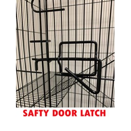 Mcage Extra Large 4/5-Levels Guinea Pig Hamster Rodent Degu Dagus Ferret Chinchilla Sugar Glider Squirrel Rat Mice Rabbit Cat Critter Cage (36" 4-Levels)