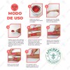 ApiGreen Hard Wax Moulin Rouge 320g Cera Española Para Rostro