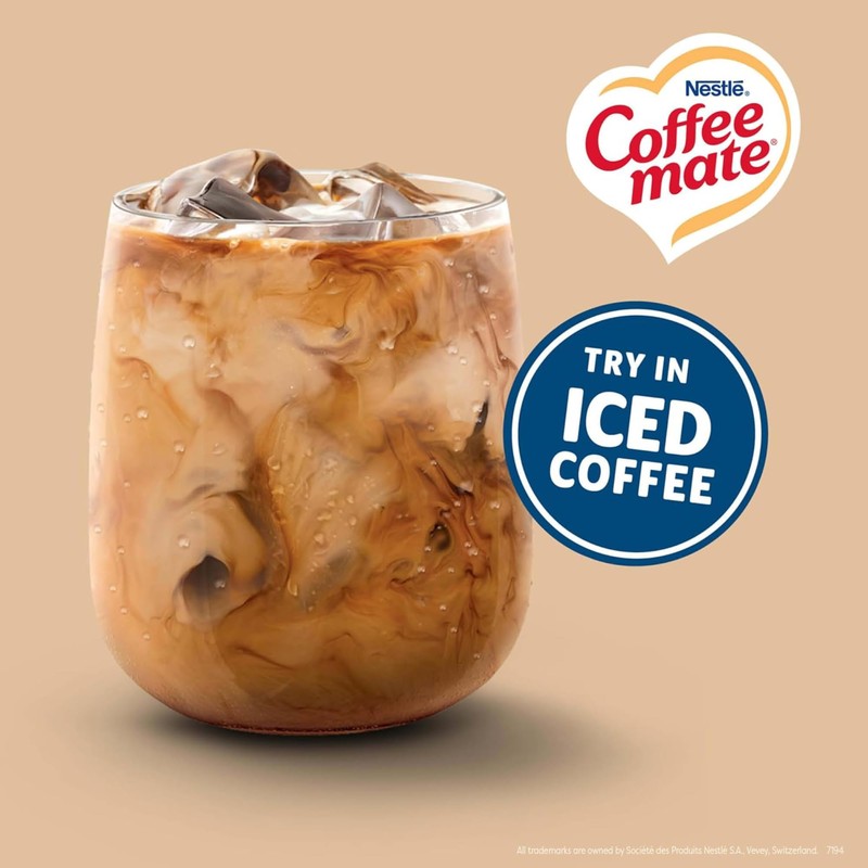 Nestle Coffee mate Liquid Coffee Creamer Singles, Original, 50 Ct