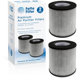 Fette Filter -EPI235A Replacement Filters Compatible with MEGAWISE EPI235A Air Purifier (This is only works with the Older Version Air Purifier Purchased Before Nov. 21 2022) - Pack of 2