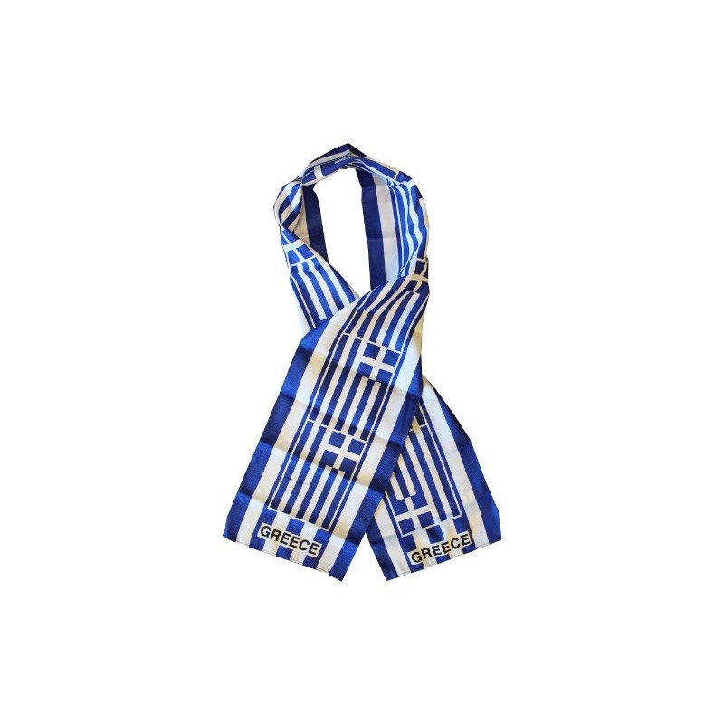 Greece - 8" x 63" Lightweight Flag Scarf