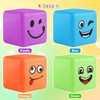 Mini Smile Face Stress Ball for Kid 4 Pack, Funny