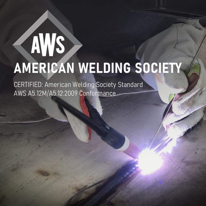 YESWELDER TIG Welding Tungsten Electrode Pure Tungsten 1/16" x 7"