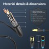 VENTION Cable Ethernet Cat 8, cable de conexión de alta