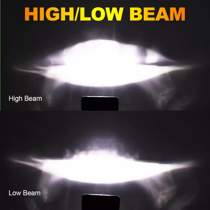 BraveWAY 4PCS 4X6" LED Headlights DOT Approved with High Low