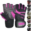 MRX BOXING & FITNESS Weightlifting Gloves for Men Workout Mens