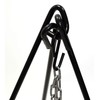 Cuisiland Camping Tripod Campfire Cooking Dutch Oven Tripod Adjustable Grill