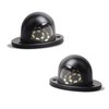 NDRUSH - Lámparas de luz LED para matrícula, compatible con