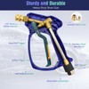 YeewayVeh High Pressure Washer Gun with Swivel 3/8" Quick Connect