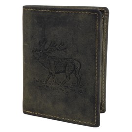 Greenburry Hunting Wallet Khaki, khaki, Vintage