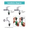 Automatic Drip Irrigation Kits for Garden 25m/82FT Automatic Garden Watering