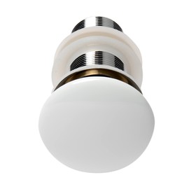 ALFI brand AB8055-W Bathroom Sink Drain, White