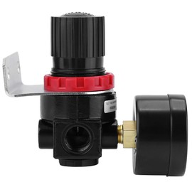 with Bracket Pneumatic Air Pressure Regulator, Air Compressor Control Valve Pneumatic Regulator, G1/4 for Factory Industry