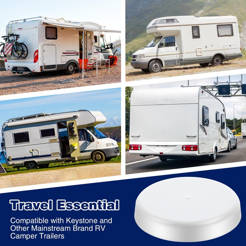 Ceoighe 2 Pack RV Mushroom Vent Cap Compatible with Keystone