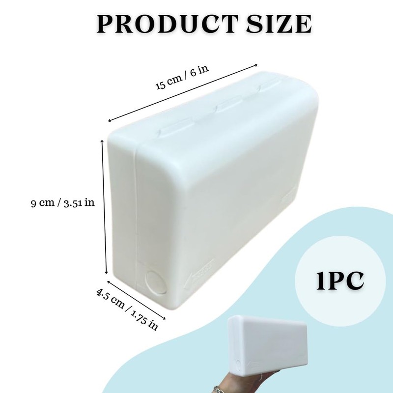 BabySecurity Electric Plug Socket Cover (4 Pack, Double) Prevents Tampering