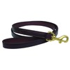 Boxwood and Mum Handmade Heavy Duty Leather Dog Leash, Dog