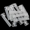 Adjustable Pinch Pleat Hook ZZLZX 16PCS Plastic Ratchet System Adjustable