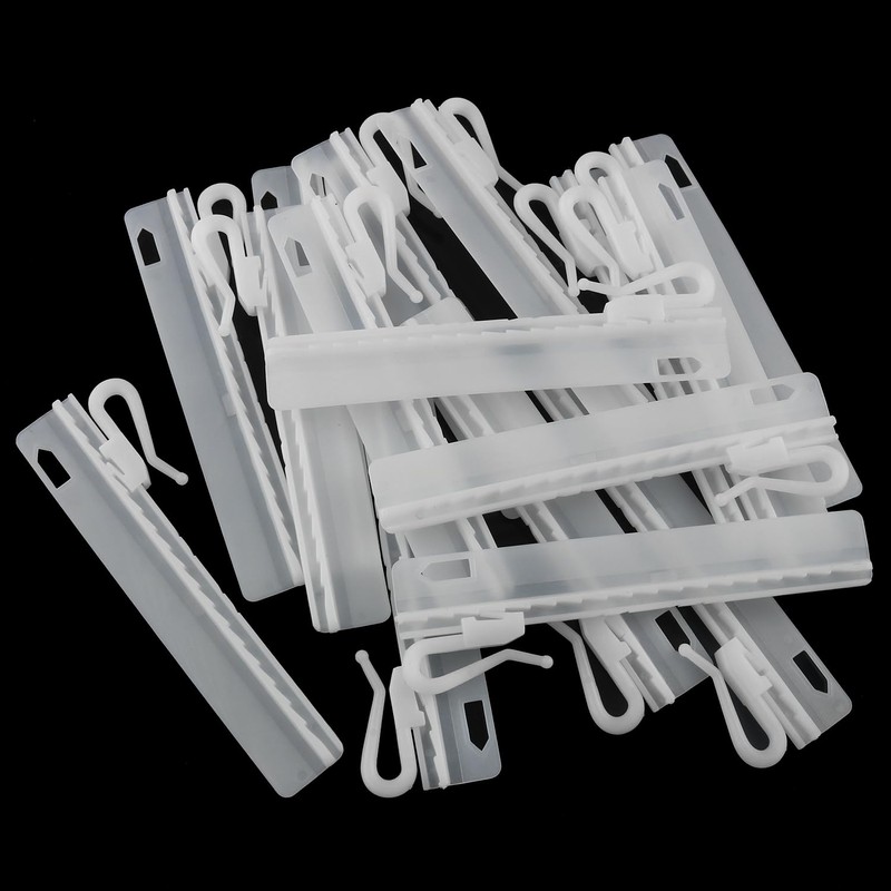 Adjustable Pinch Pleat Hook ZZLZX 16PCS Plastic Ratchet System Adjustable
