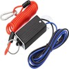 Trailer Breakaway Switch,Aspligo 6Ft Trailer Break Control kit,Breakaway Switch for