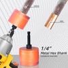 Metal Copper Pipe Cleaner for Drill, Includes 1/2" Tube Cleaning