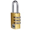 Yale - YE3CB/20/121/2/GO Standard Security 20mm Aluminium -Kombination Vorhängeschlos