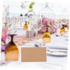 Gatuida 100pcs Blank Fillable Tent Cards for Wedding Table Setting