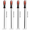Tenbrachian 4 Pcs Chainsaw Files, Chainsaw Sharpener File, Professional Round