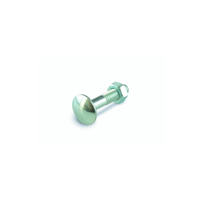 Suki.International 6112028 Carriage Bolt M Galvanised 4.6 TG DIN 603