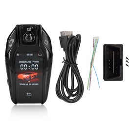 Car Remote Start Kit,Universal Keyless Entry Auto Lock Unlock for All Start Stop Engine Button Cars(Black)