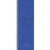 BRUNNEN Vormerkbuch Mod. 783 2026 | 108×297 mm, Karton, blau