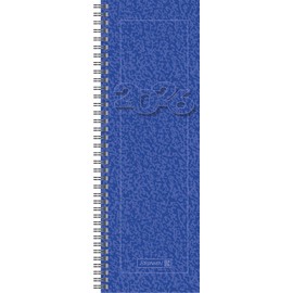 BRUNNEN Vormerkbuch Mod. 783 2026 | 108×297 mm, Karton, blau