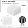 6 Pcs Tetoron Reusable Rice Cooking Nets Fine Mesh Non