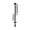 Metaltex 298020 Filigran Interior/Exterior Thermometer Plastic 25 x 15 x