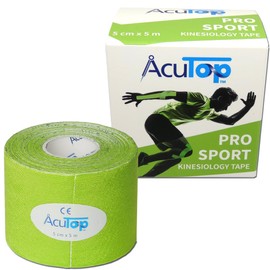 AcuTop PRO SPORT Kinesiology Tape, 5 cm x 5 m, Green